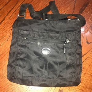 Black coach crossbody